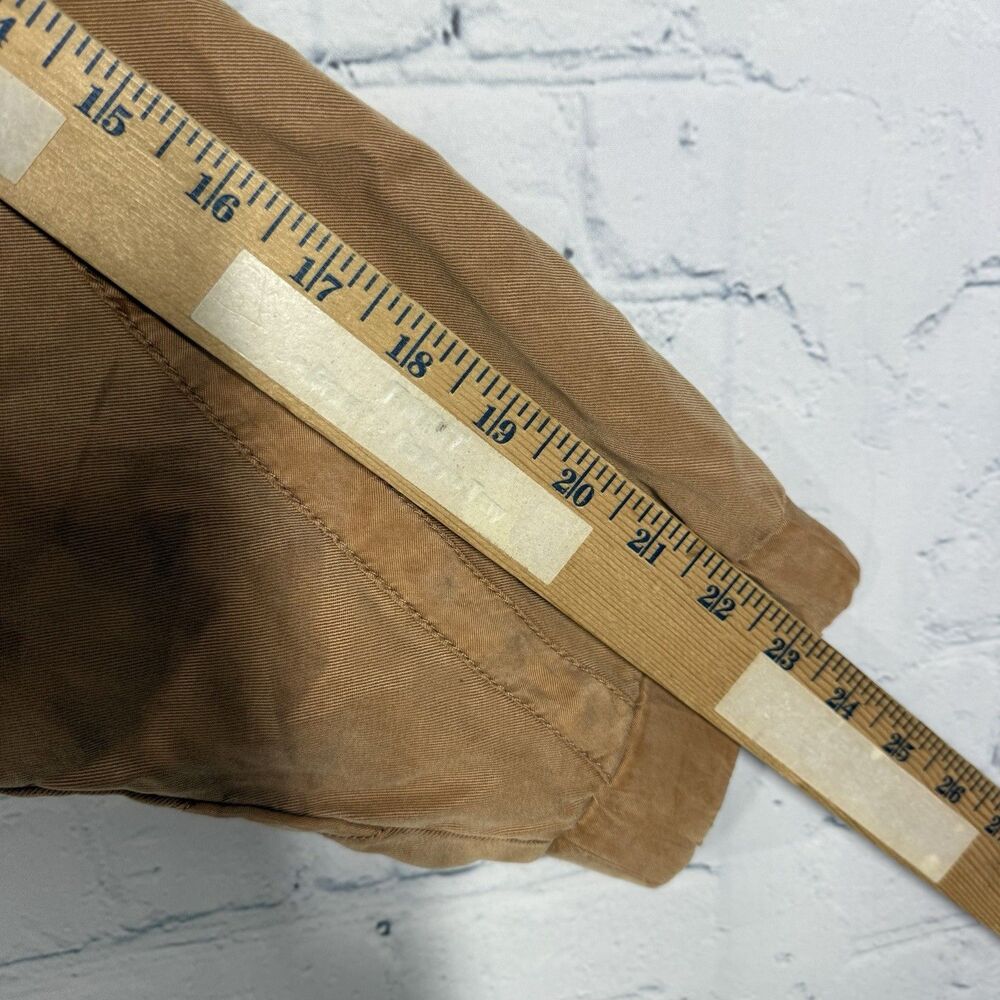 Young Fabulous & Broke Women's Tencel Utility Jacket M Brown Cropped Safari Zip - Picture 6 of 10